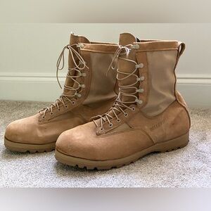 Belleville Gore-Tex military boots waterproof steel toed leather Vibram 15.5